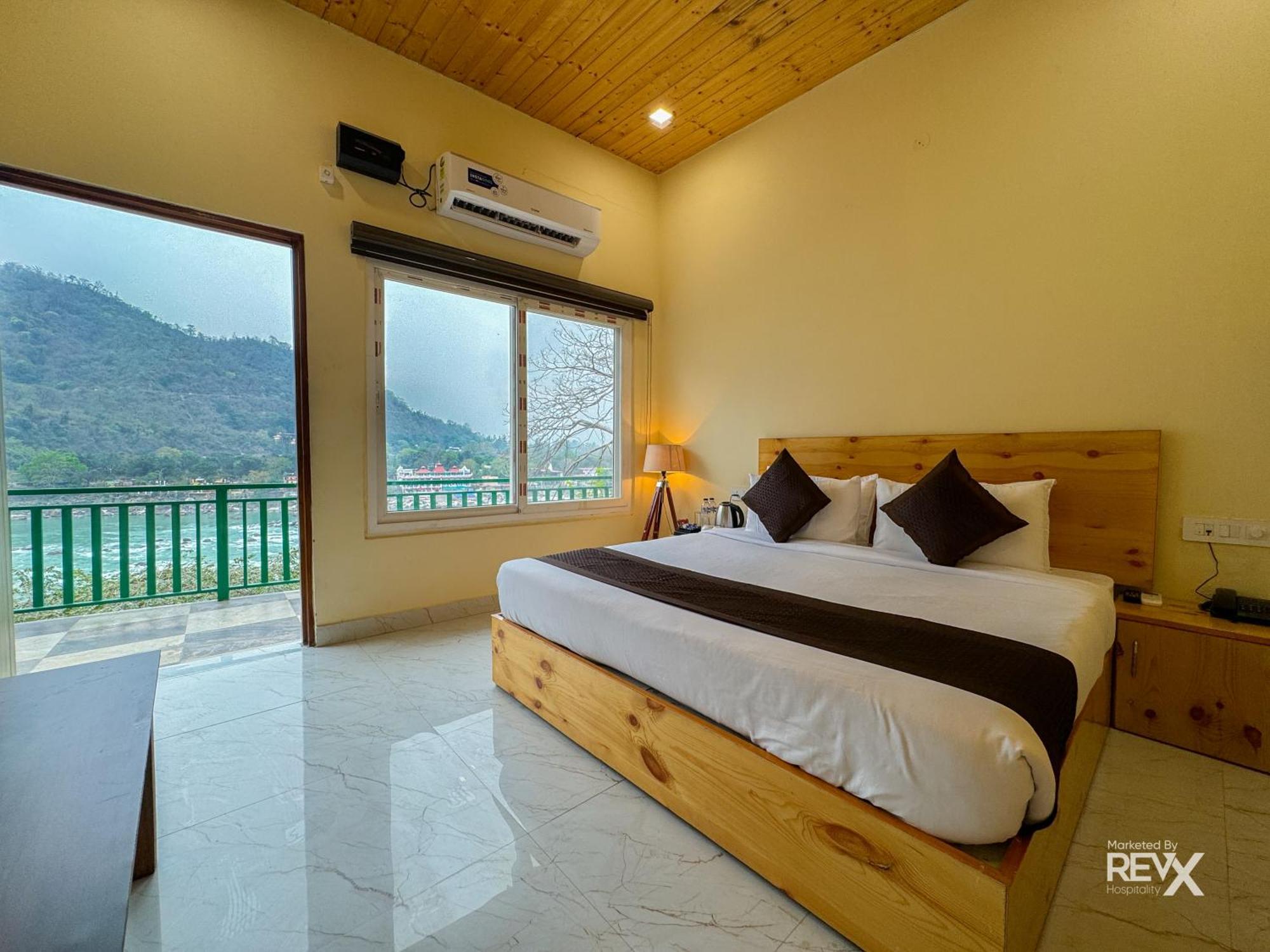 Hotel The Leisure Cave On The Ganges Rišikéš Exteriér fotografie