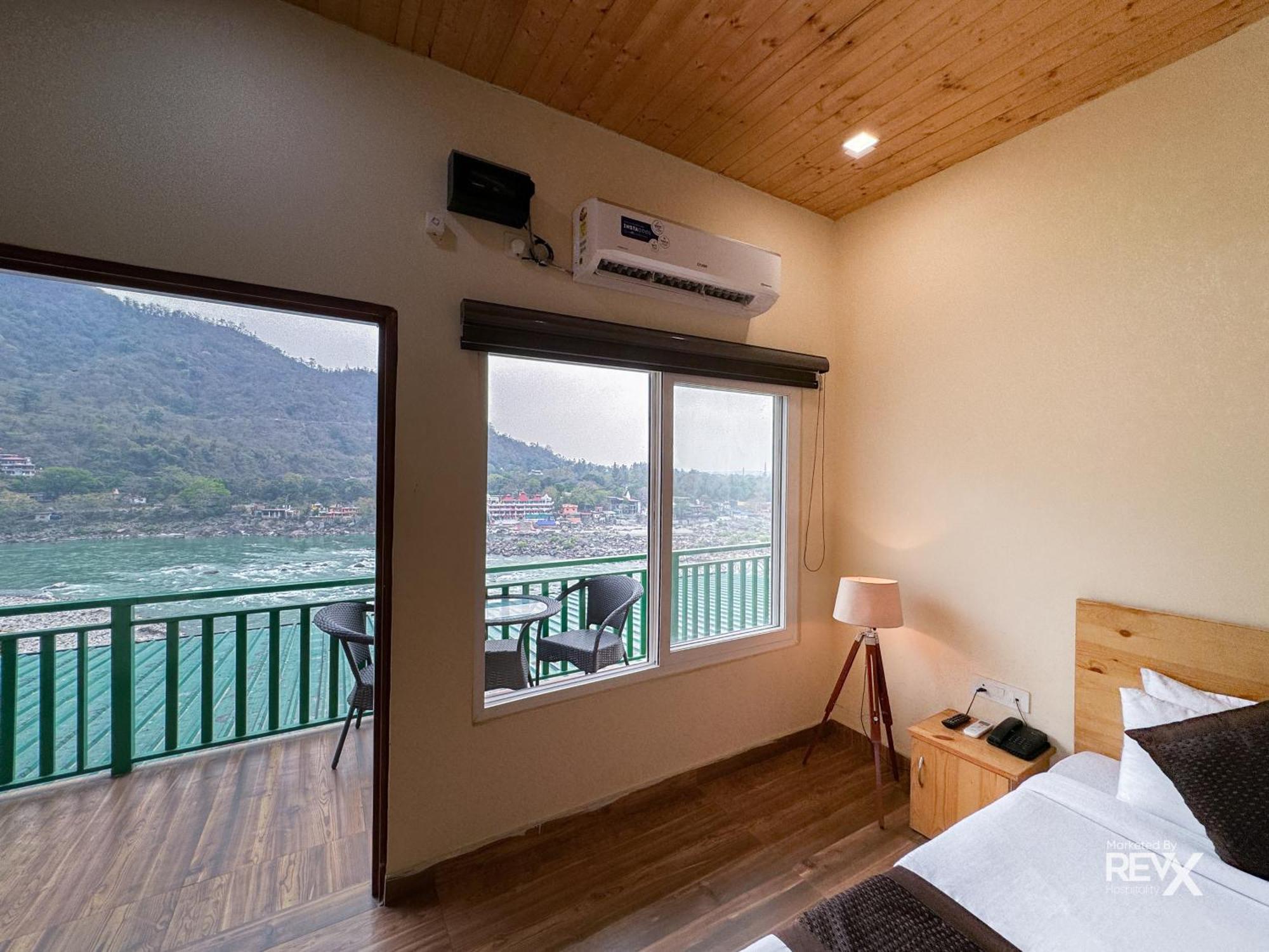 Hotel The Leisure Cave On The Ganges Rišikéš Exteriér fotografie