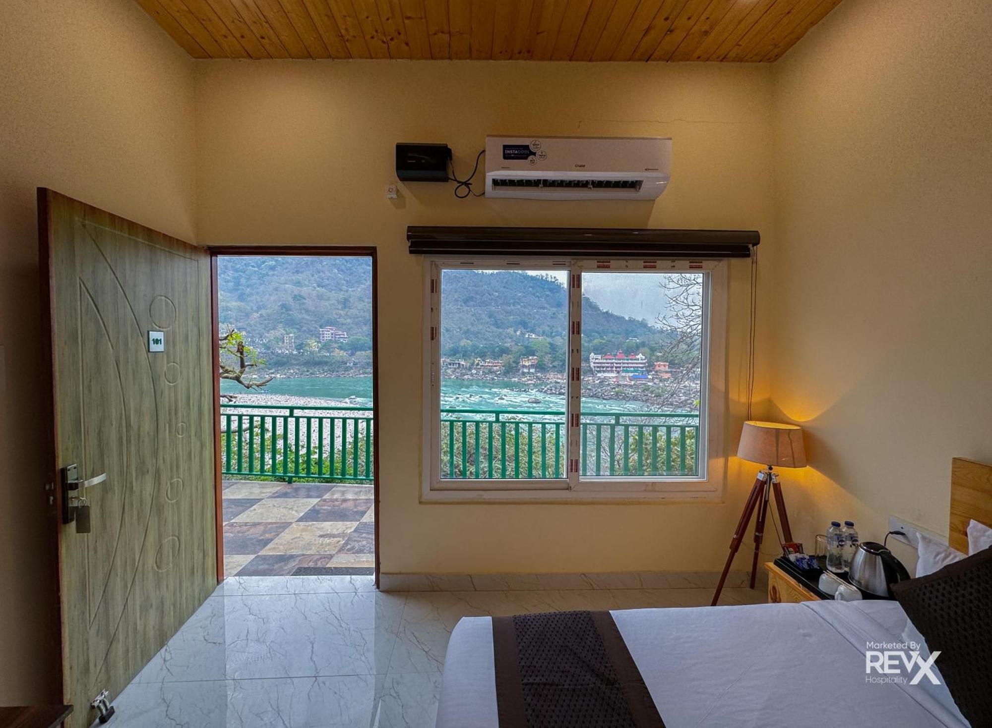 Hotel The Leisure Cave On The Ganges Rišikéš Exteriér fotografie
